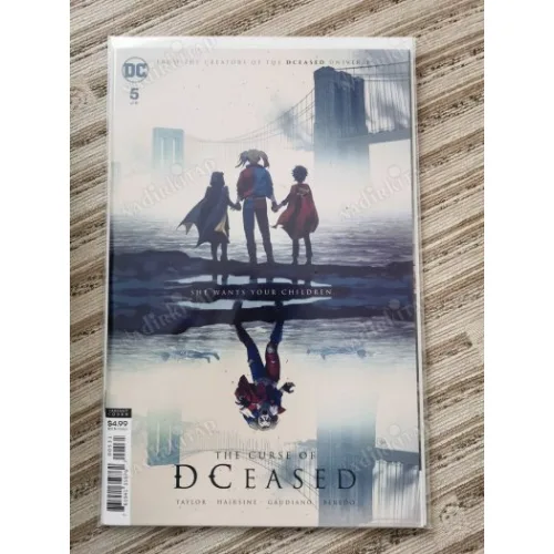 DC DCeased # 5 of6 (Cover Card Stock Horror Variant Edition , Comicare)