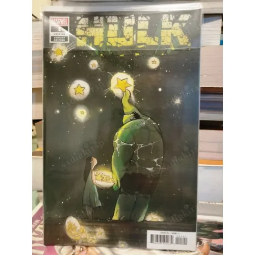 MARVEL Hulk # 1 of 14 Vol 5 LGY 768 (Cover Peach Momoko Variant, Comicare)