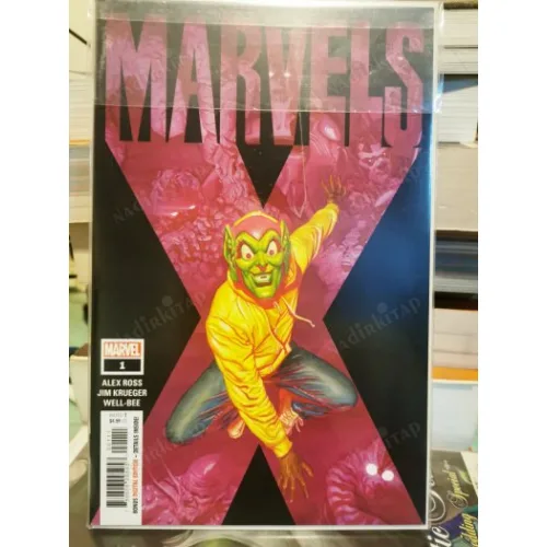 MARVEL The Marvels X # 1 of 6 (Cover Alex Ross Regular , Comicare)