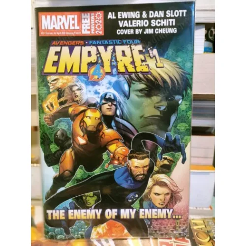 MARVEL Marvel Free Spotlight Sampler Avengers/Fantastic Four: Empyre # 1; Power Pack; Champions; Werewolf by Night; Iron Man; Captain America; Black
