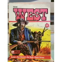 Yeni West Cilt 4 Kansas - Kızıl Gökyüzü - Son Düello - Küçük Savaşçı (4 Tam Macera) BKZ Yeni West Cilt 4 Kansas - Kızıl Gökyüzü - Son Düello - Küçük Savaşçı (4 Tam Macera) BKZ
