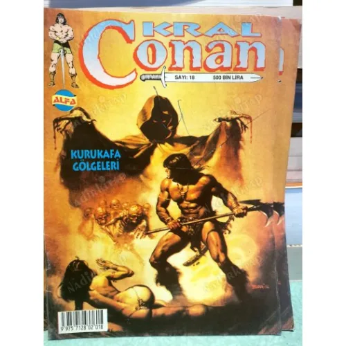 CONAN Kral Conan Sayı 18 Kurukafa Gölgeleri (Alfa 42 Sayılık Seri) BKZ