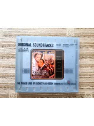 CD The Private Lives of Elizabeth and Essex - Movie Original Soundtrack by Erich Korngold Özel Kutulu