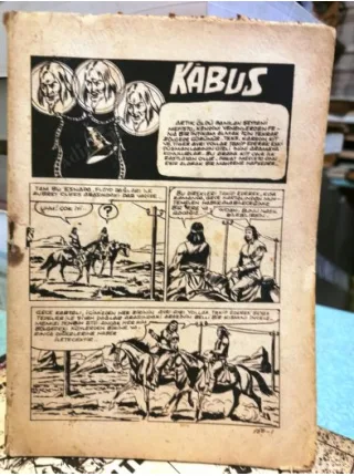Süper Teks (Tex) Sayı 150 Kabus (Çetin Karakoç 385 lik Seri) 1973 48 Sayfa Kapakları mevcut Değil BKZ