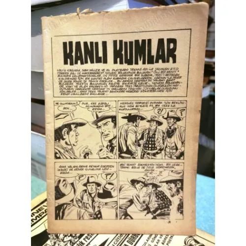 Süper Teks (Tex) Sayı 359 Kanlı Kumlar (Çetin Karakoç 385 lik Seri) 1976 32 Kapakları mevcut Değil BKZ