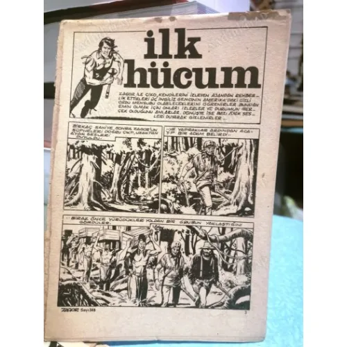 Zagor Tay Sayı 348 İlk Hücum (Tay 465 lık Seri) 42 Sayfa Kapakları mevcut Değil BKZ