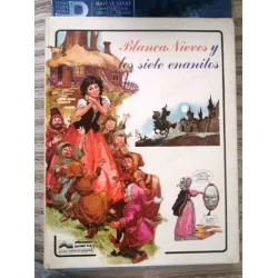 Blanca Nieves y los siete enanitos, Editorial Grijalbo (İspanyolca Ciltli Pamuk Prenses ve Yedi Cüceler Resimli Büyük Boy)