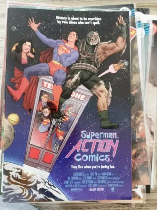 DC Action Comics Vol 2 # 40 of 52 ( Cover Joe Quinones Movie Poster Variant , Comicare)