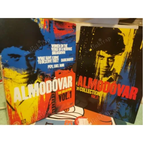 DVD Almodovar The Collection Vol 1 Women on the Verge of a Nervous Breakdown / What Have I Done to Deserve This? / Dark Habits / Pepi, Luci, Bom 4DVD