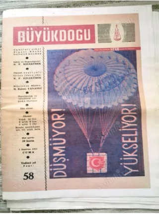 Büyük Doğu Siyasi ve Edebi Mecmua 58 Battal Gazi Senaryo Roman Kısakürek, Yahudi Davası TB