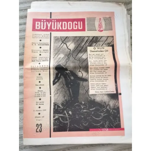 Büyük Doğu Siyasi ve Edebi Mecmua 23 Batın Hastalığı, Abdülhamid ve İnönü, Yahudi ve Mason Düşmanı oldum Atilhan, Niçin ve Nasıl Kömünist Oluyotlar TB