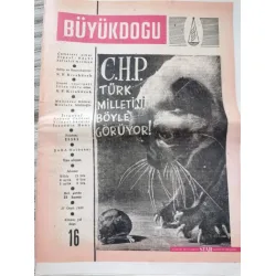 Büyük Doğu Siyasi ve Edebi Mecmua 16 Dersim Doğu Faciası, Rıza Nur Hatıra Parçaları, Maddeden Aşka Nur Baki TB Büyük Doğu Siyasi ve Edebi Mecmua 16 Dersim Doğu Faciası, Rıza Nur Hatıra Parçaları, Maddeden Aşka Nur Baki TB