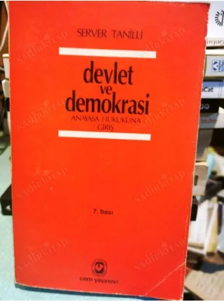 Devlet ve Demokrasi / Anayasa Hukukuna Giriş