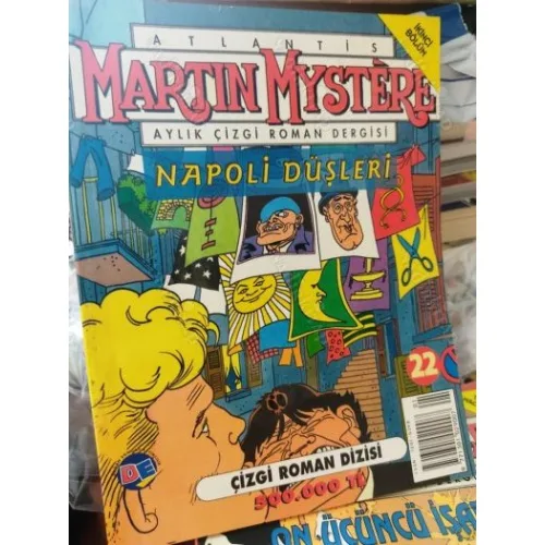 Atlantis Martin Mystere AD Yayıncılık-Doğan Egmont Sayı 22 * Napoli Düşleri (31 Sayılık Seri)