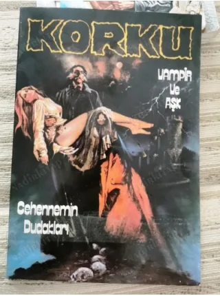 KORKU - Yetişkinler İçin Aylık Heyecan Dergisi / Vampir ve Aşk Cehennemin Dudakları BKZ