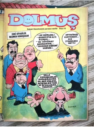 Dolmuş Gülmece Dergisi 10 Metin Üstündağ, Birol Bayram, Halil İncesu, Mikail Erdoğan, Murat Yılmaz, Veysel Öktem, Zafer Temoçin,