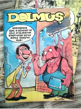 Dolmuş Gülmece Dergisi 3 Metin Üstündağ, Birol Bayram, Halil İncesu, Mikail Erdoğan, Murat Yılmaz, Veysel Öktem, Zafer Temoçin,
