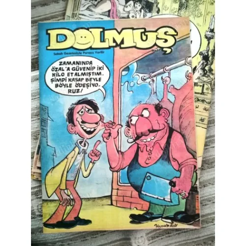 Dolmuş Gülmece Dergisi 3 Metin Üstündağ, Birol Bayram, Halil İncesu, Mikail Erdoğan, Murat Yılmaz, Veysel Öktem, Zafer Temoçin,