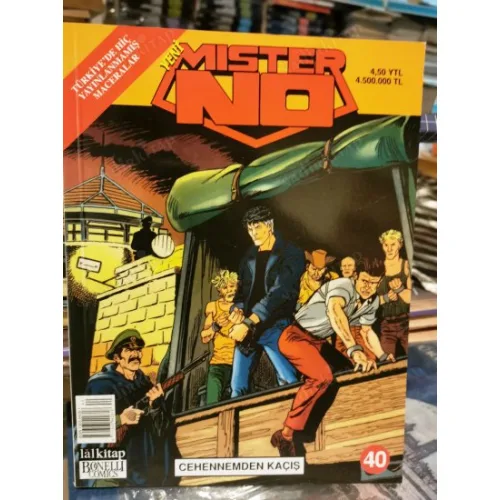Mister NO Sayı 40 * Cehennemden Kaçış (Türkiye