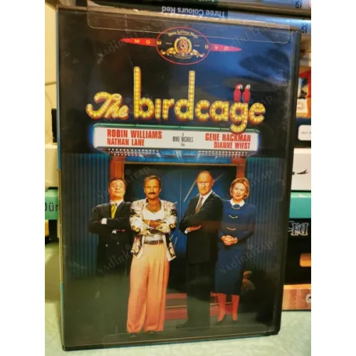 DVD BIRDCAGE 1996 Kuş Kafesi Robin Williams Gene Hackman Nathan Lane Dianne Wiest Yön Mike Nichols DL İthal