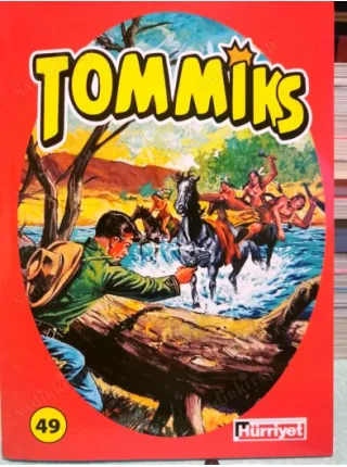 Tommiks EsseGesse Cilt 49 * Hürriyet/Demirbaş Sırt Numarası 97 162 Sayfa