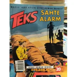 Teks (Tex) 20 Sahte Alarm (AD-DE 26 lik Seri, Kuşe Kağıda Baskı) Teks (Tex) 20 Sahte Alarm (AD-DE 26 lik Seri, Kuşe Kağıda Baskı)