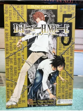 MANGA Ölüm Defteri 5 Sil Baştan (Death Note)