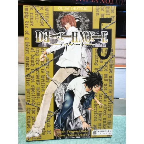 MANGA Ölüm Defteri 5 Sil Baştan (Death Note)