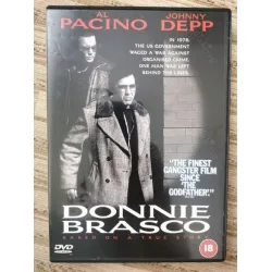 DVD DONNIE BRASCO 1997 Al Pacino Johnny Depp Yön Mike Newell BKZ DVD DONNIE BRASCO 1997 Al Pacino Johnny Depp Yön Mike Newell BKZ