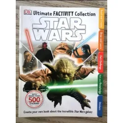 DK STAR WARS Ultimate Factivity Collection with more than 500 Stickers (Yeni, Çıkartmalar Tam) DK STAR WARS Ultimate Factivity Collection with more than 500 Stickers (Yeni, Çıkartmalar Tam)