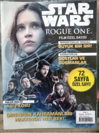 STAR WARS ROGUE ONE Film Özel Sayısı Fotoğraflar Bilgiler Eksiksiz
