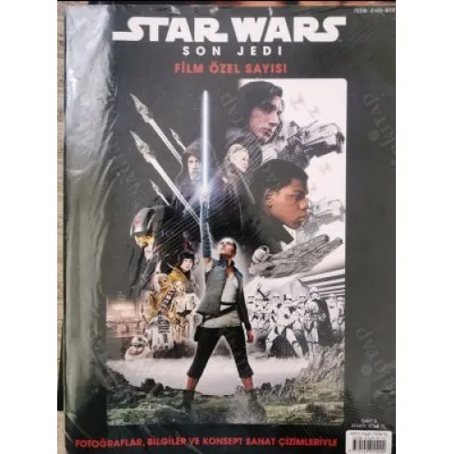 STAR WARS LAST JEDI Son Jedi Film Özel Sayısı Fotoğraflar Bilgiler Eksiksiz Ambalajında