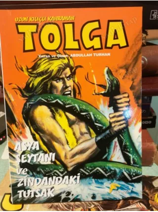 Uzun Kılıçlı Kahraman Tolga Cilt 4 Asya Şeytanı ve Zindandaki Tutsak (10 Ciltilik Seri)