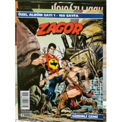Zagor Özel Albüm Cilt 1 - Gizemli Gemi * Tam Macera Zagor Özel Albüm Cilt 1 - Gizemli Gemi * Tam Macera