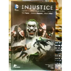 DC INJUSTICE Yıl 1 Cilt 1 (2 Ciltlik Seri) Tanrılar Aramızda Birinci Yıl DC INJUSTICE Yıl 1 Cilt 1 (2 Ciltlik Seri) Tanrılar Aramızda Birinci Yıl