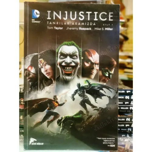 DC INJUSTICE Yıl 1 Cilt 1 (2 Ciltlik Seri) Tanrılar Aramızda Birinci Yıl