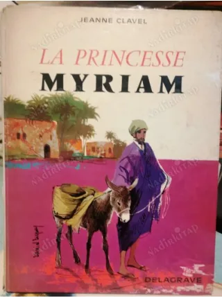 MYRIAM LA PRINCESSE (Fransızca 1972 Ciltli Büyük Boy Çizgili Roman)