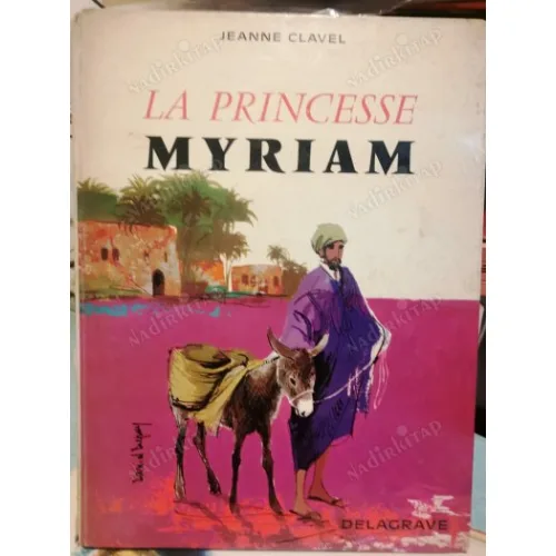 MYRIAM LA PRINCESSE (Fransızca 1972 Ciltli Büyük Boy Çizgili Roman)
