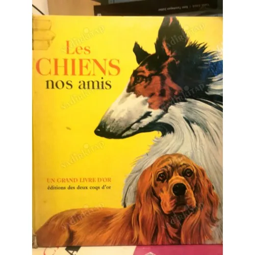 Les CHIENS nos Amis (Fransızca 1967 Ciltli Büyük Boy Çizgili Bilgi)