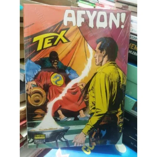 Tex (Teks) Maceraperest Çizgiler Sayı 51 * AFYON! (204 lük seri) Shrink Ambalajında YENİ