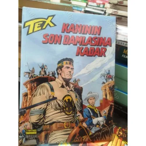 Tex (Teks) Maceraperest Çizgiler Sayı 60 * Kanının Son Damlasına Kadar (204 lük seri) Shrink Ambalajında YENİ