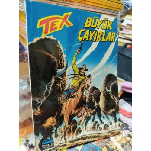 Tex (Teks) Maceraperest Çizgiler Sayı 91 * Büyük Çayırlar (204 lük seri)