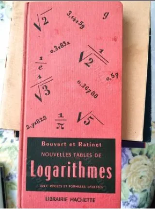 Nouv elles Tables de Logarithmes + Regles Et Formules Usuelles Servant de Supplement Aux Tables de Logarithmes