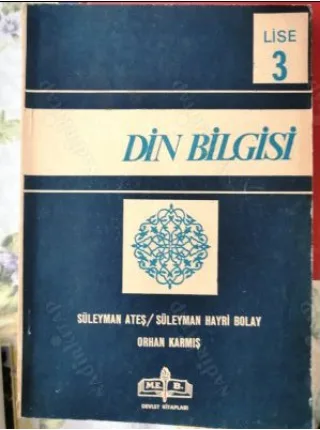 Lise 3 Din Bilgisi (İlhan Karaalioğlu Kitaplığı)