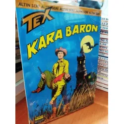 Tex (Teks) Sayı 94 Kara Baron (Altın Seri Tex Özel Kartlı 168 sayılık) Tex (Teks) Sayı 94 Kara Baron (Altın Seri Tex Özel Kartlı 168 sayılık)