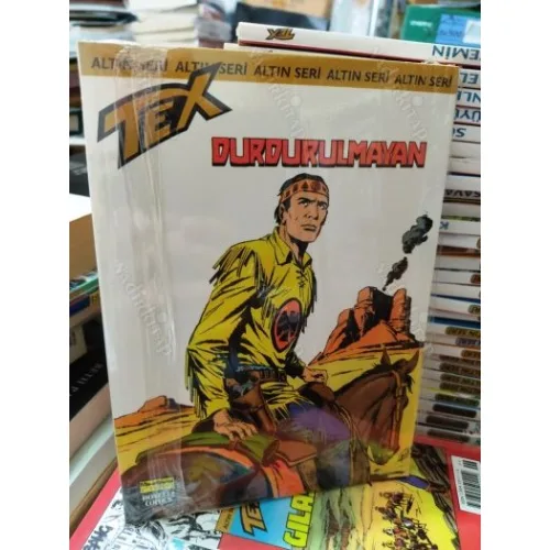 Tex (Teks) Sayı 105 Durdurulmayan (Altın Seri Tex Özel Kartlı 168 sayılık)
