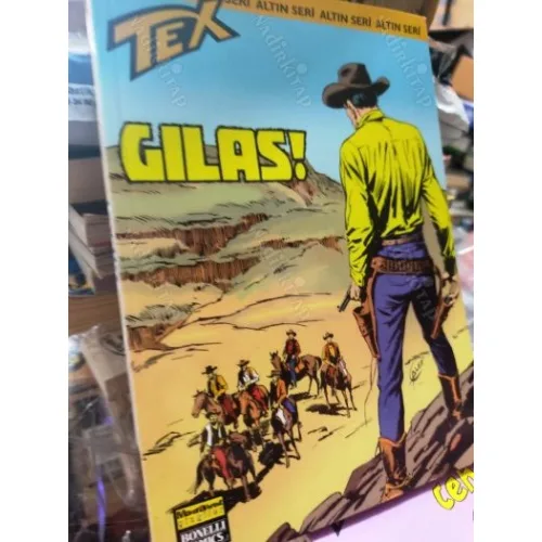 Tex (Teks) Sayı 107 GILAS! (Altın Seri Tex Özel Kartlı 168 sayılık)