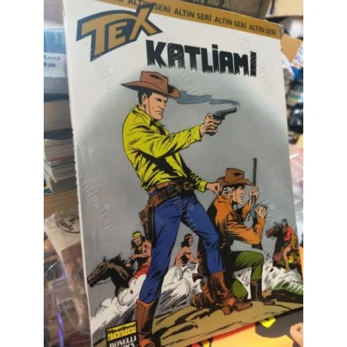 Tex (Teks) Sayı 109 Katliam! (Altın Seri Tex Özel Kartlı 168 sayılık)