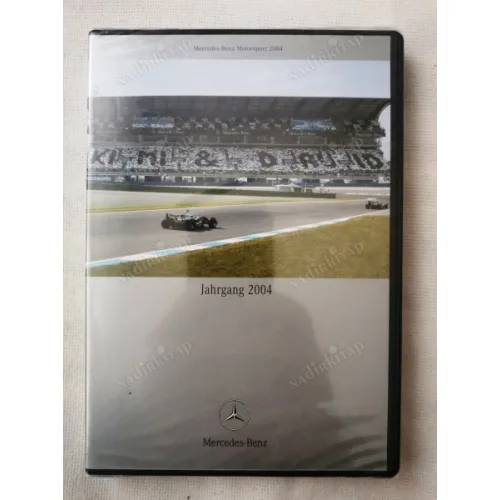 DVD MERCEDES-BENZ MOTORSPORT 2004 JAHRGANG C ist Klasse Formel 1, DTM, Formel 3 Euroserie Ambalajlı YENİ