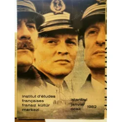 1982 Yılı Fransız Kültür Merkezi İstanbul 5 Ocak - 30 Ocak Film Gösterisi Bookleti 1982 Yılı Fransız Kültür Merkezi İstanbul 5 Ocak - 30 Ocak Film Gösterisi Bookleti